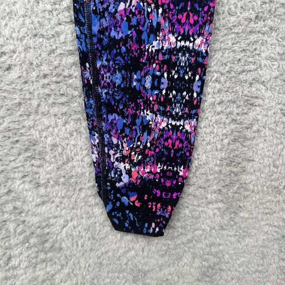CALVIN KLEIN Womens Leggings Multicolor Spatter Size OX (~12W) Stretch Printed - Picture 6 of 11